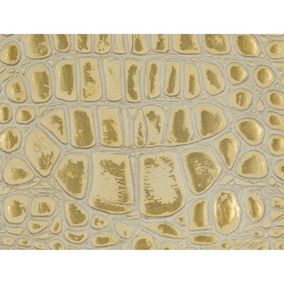 L-GATOR-416 GATOR WHITE GOLD KRAVET COUTURE UPHOLSTERY