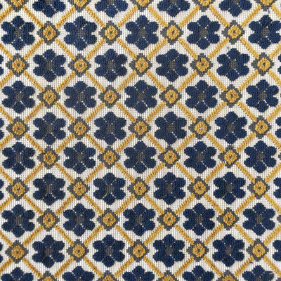 LCT1025-004 FRUELA NAVY/OCRE GASTON Y DANIELA UPHOLSTERY