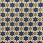 LCT1025-004 FRUELA NAVY/OCRE GASTON Y DANIELA UPHOLSTERY