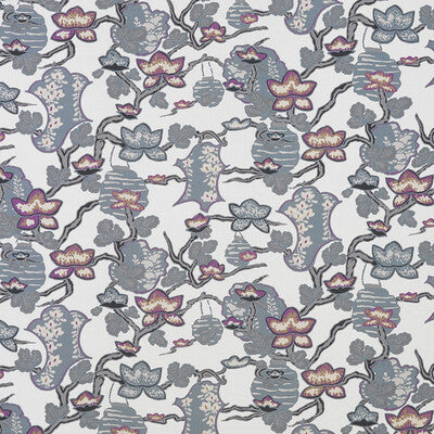 LCT5364-004 MARIA COBALTO/LAVANDA GASTON Y DANIELA Fabrics Drapery Upholstery