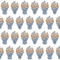 LCW1020-001 CELORIO WP AZUL/TEJA GASTON Y DANIELA Wallpaper