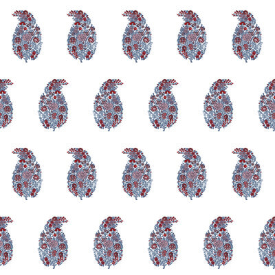 LCW1022-001 TARSILA WP AZUL/ROJO GASTON Y DANIELA Wallpaper