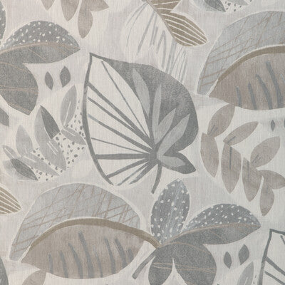 LEAF-A-LOT-11 LEAF-A-LOT DOVE KRAVET BASICS Fabrics Drapery Upholstery