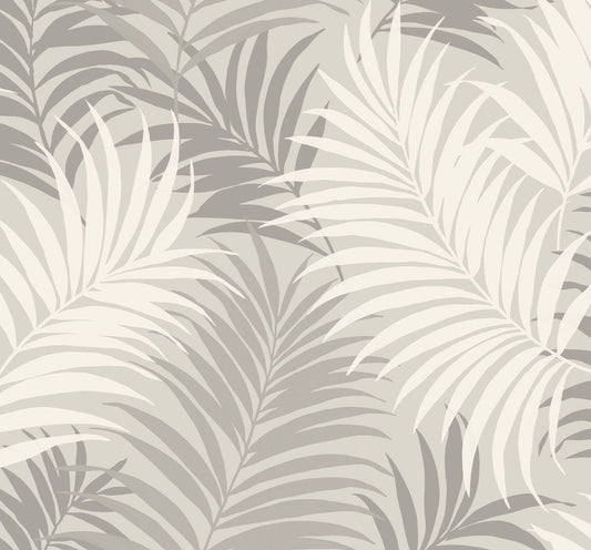 LN10108 Lillian August Luxe Retreat Wallpaper Via Palma Cove Gray and Winter Fog