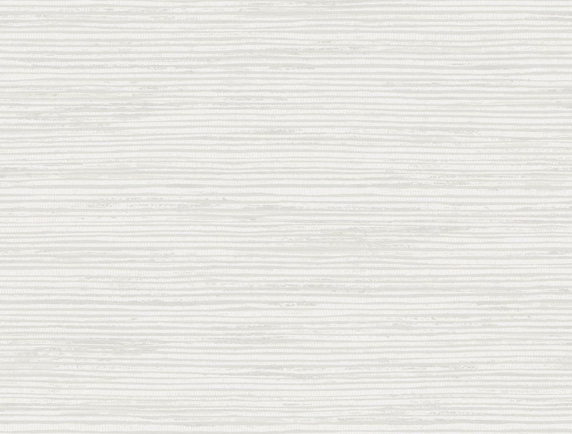 LN10300 Lillian August Luxe Retreat Wallpaper Osprey Faux Grasscloth Eggshell and Silver