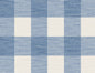 LN10802 Lillian August Luxe Retreat Wallpaper Rugby Gingham Coastal Blue and Ivory