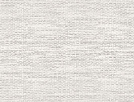 LN10908 Lillian August Luxe Retreat Wallpaper Faux Linen Weave Cove Gray