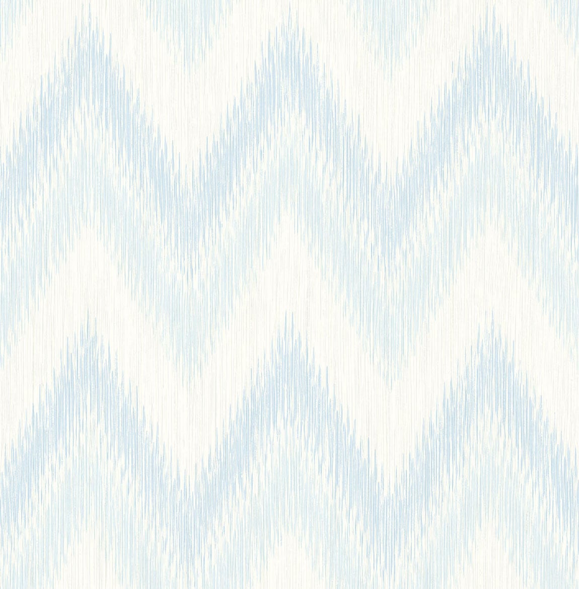 LN11202 Lillian August Luxe Retreat Wallpaper Regent Flamestitch Stringcloth Blue Frost and Eggshell