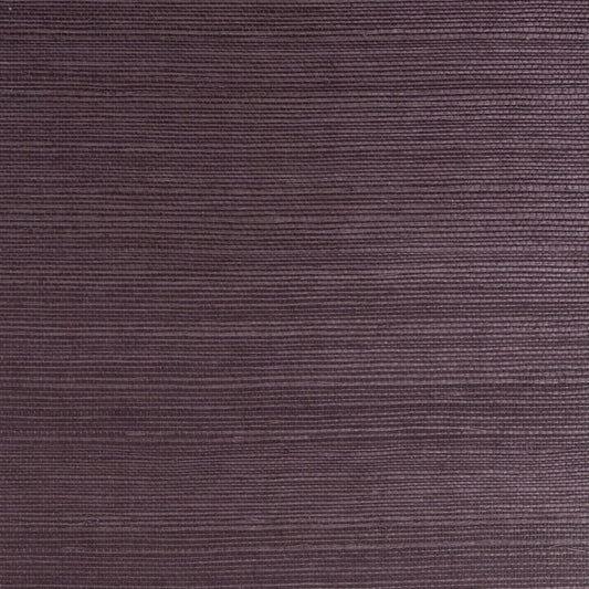 LN11811 Lillian August Lillian August Grasscloth Binder Wallpaper Sisal Deep Plum