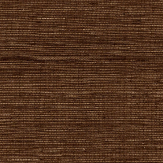 LN11816 Lillian August Luxe Retreat Wallpaper Sisal Grasscloth Chocolate