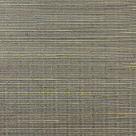 LN11835 Lillian August Lillian August Grasscloth Binder Wallpaper Abaca Charcoal and Sandstone