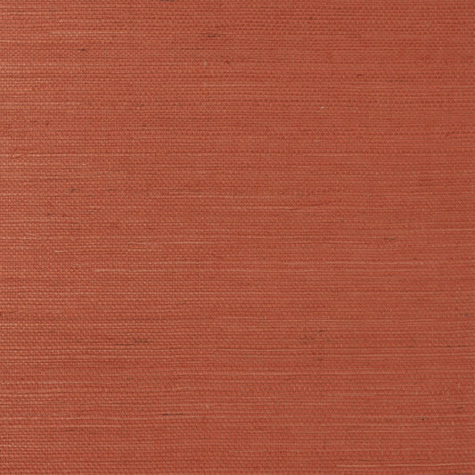 LN11841 Lillian August Lillian August Grasscloth Binder Wallpaper Sisal Blood Orange