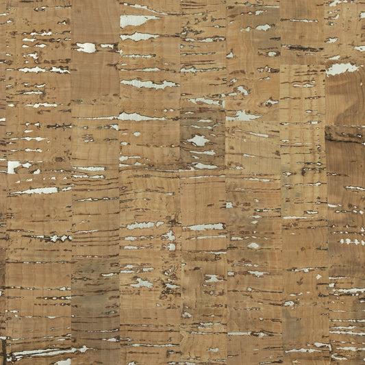 LN11849 Lillian August Lillian August Grasscloth Binder Wallpaper Cork Honey Brown & Metallic Silver
