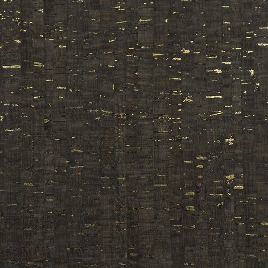 LN11858 Lillian August Lillian August Grasscloth Binder Wallpaper Cork Espresso & Metallic Gold