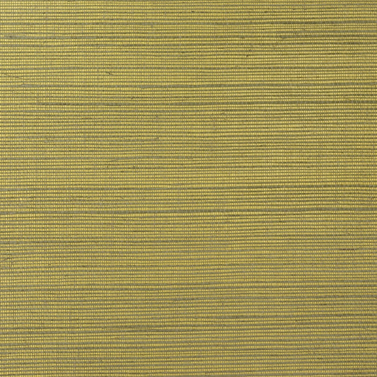 LN11864 Lillian August Lillian August Grasscloth Binder Wallpaper Sisal Metallic Gold and Aloe