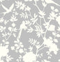 LN20505 Lillian August Lillian August Peel and Stick Wallpaper Mono Toile Harbor Mist