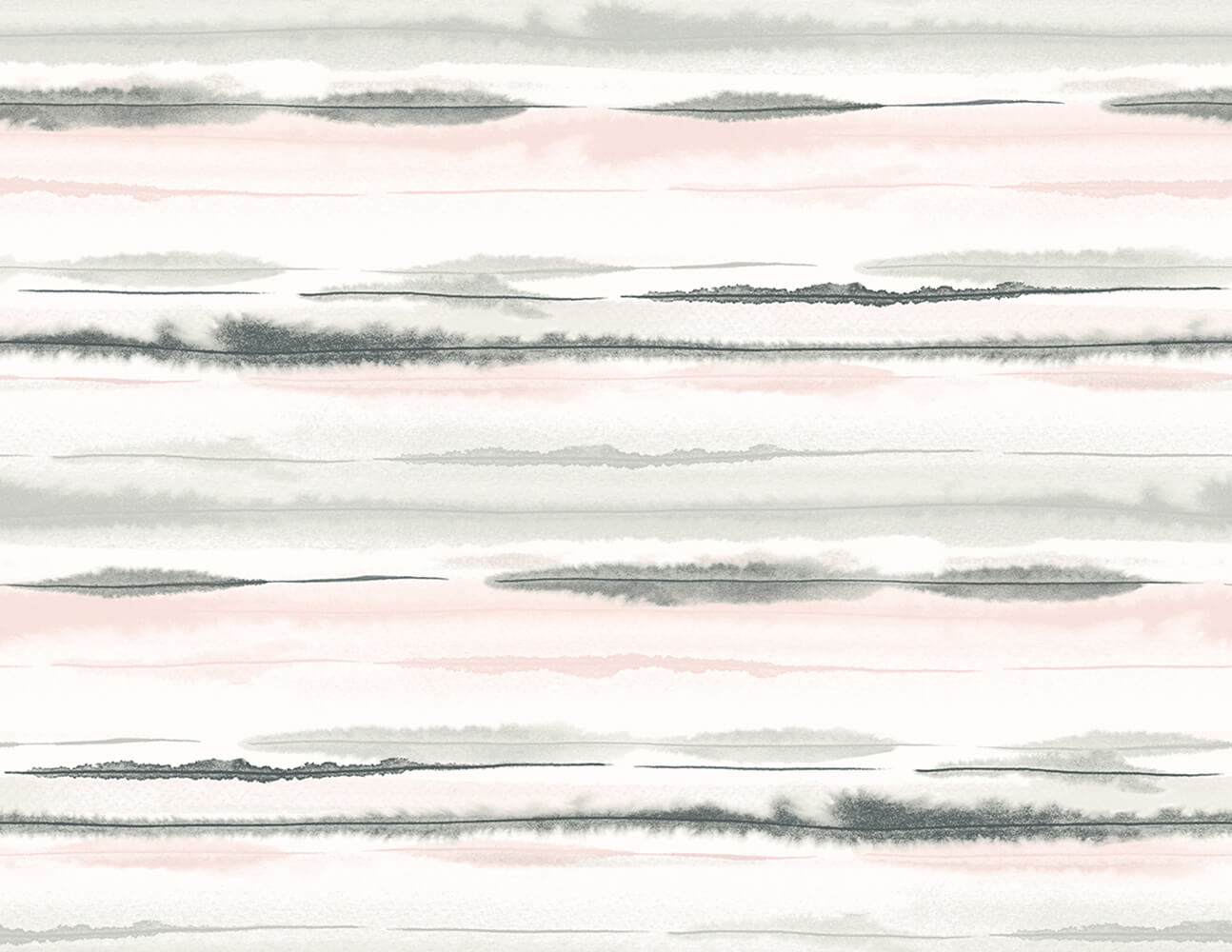 LN20601 Lillian August Lillian August Peel and Stick Wallpaper Horizon Stripe Pink Sunset