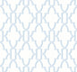 LN21112 Lillian August Lillian August Peel and Stick Wallpaper Coastal Lattice Hampton Blue
