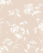 LN30501 Lillian August Lillian August Peel and Stick Wallpaper Floral Mist Peach Petal
