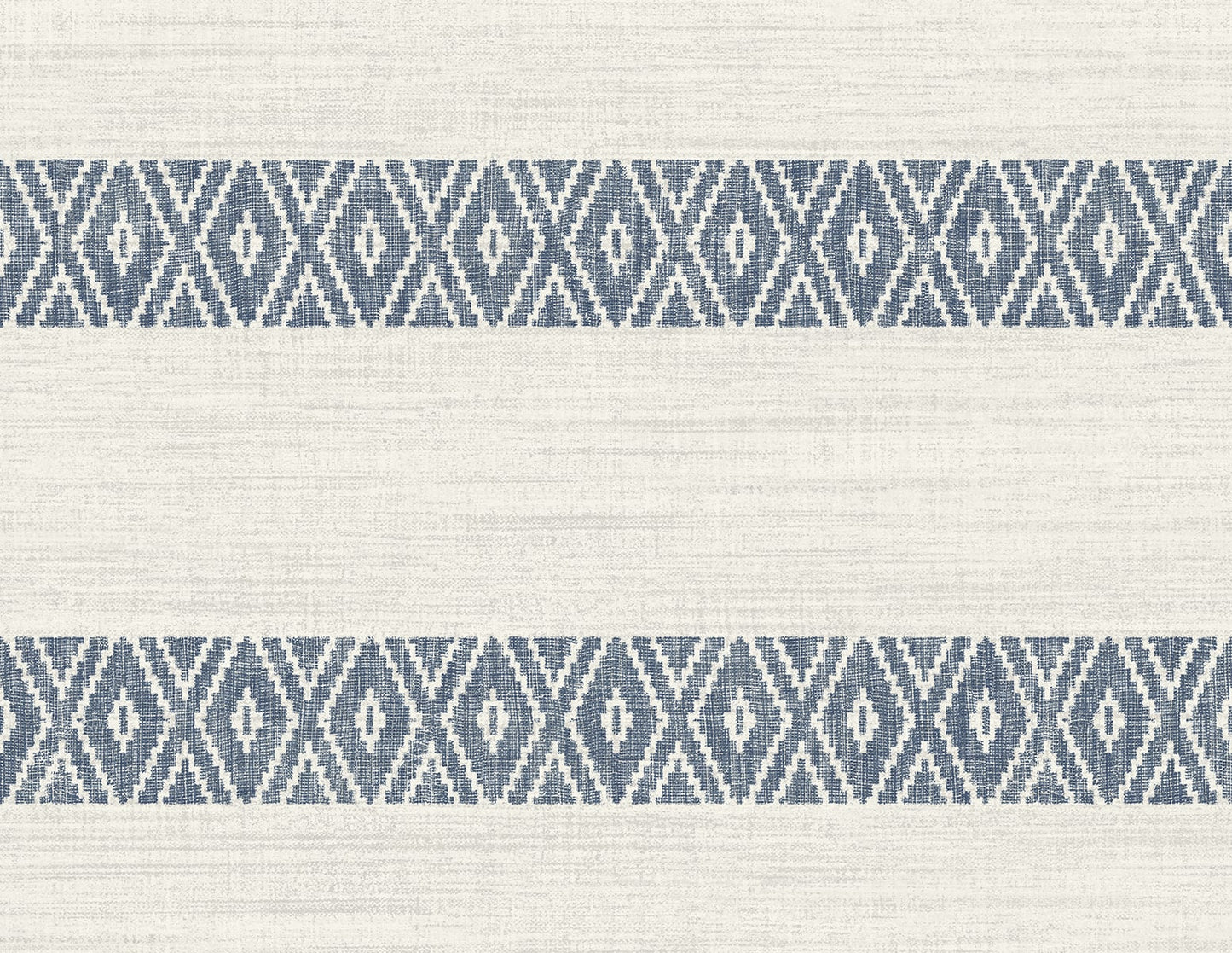 LN40112 Lillian August Coastal Haven Wallpaper Alani Geo Stripe Nautical Blue