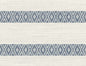 LN40112 Lillian August Coastal Haven Wallpaper Alani Geo Stripe Nautical Blue