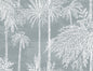 LN40218 Lillian August Coastal Haven Wallpaper Palm Grove  Bluestone