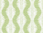 LN40504 Lillian August Coastal Haven Wallpaper Carina Leaf Ogee Greenery