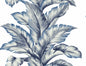 LN40612 Lillian August Coastal Haven Wallpaper Banana Springs  Coastal Blue