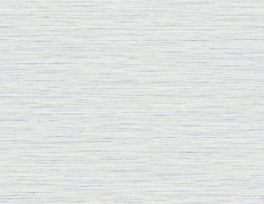 LN41102 Lillian August Coastal Haven Wallpaper Loe Sanctuary Stria Blue Haze