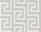LN41208 Lillian August Coastal Haven Wallpaper Luna Retreat Greek Key Pewter