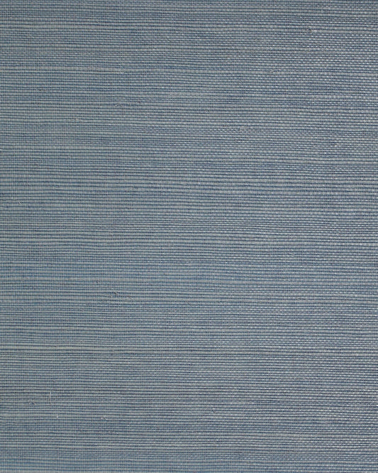 LN50005 Lillian August Lillian August Natural Textured Wallcoverings 2 Wallpaper Sisal Blue Gray