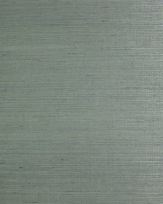 LN50022 Lillian August Lillian August Natural Textured Wallcoverings 2 Wallpaper Regular Weave Sisal Blue Sage