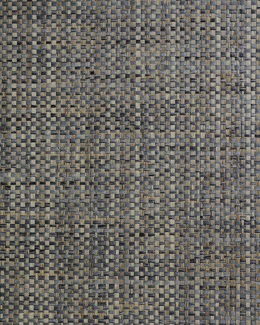 LN50079 Lillian August Lillian August Natural Textured Wallcoverings 2 Wallpaper Japanese Paperweave Multi Gray