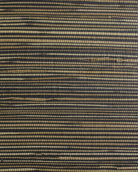 LN50085 Lillian August Lillian August Natural Textured Wallcoverings 2 Wallpaper Boodle Regular weave  Black Tan