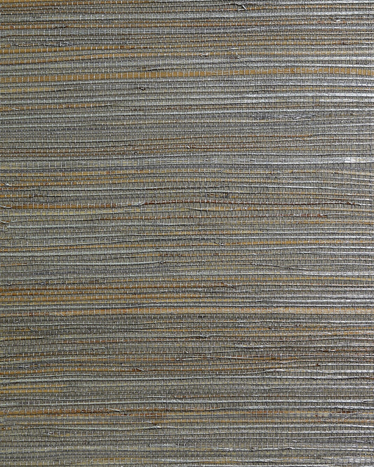 LN50089 Lillian August Lillian August Natural Textured Wallcoverings 2 Wallpaper Raw Jute Multi Silver