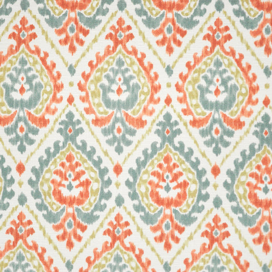 LO9341 Maxwell DRAPERY/MULTI- PATTERN # 341 CORAL CT-SORBET