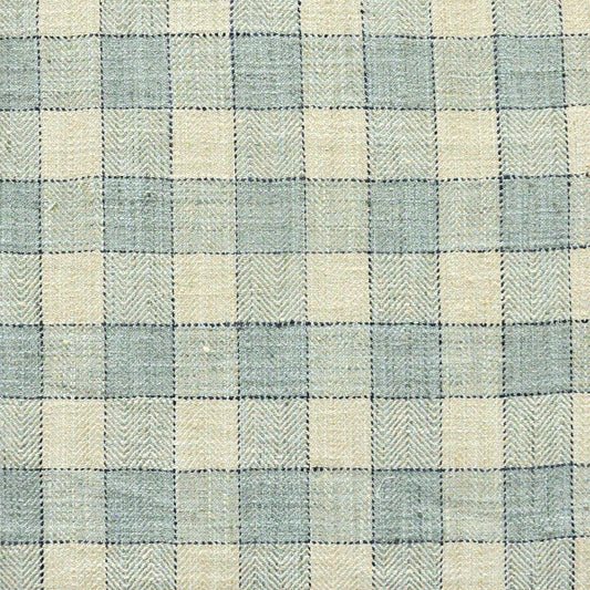 LQZ632 Maxwell DRAPERY/MULTI-STRIPE/CHECK # 632 AQUA STRIPES&CHECKSII