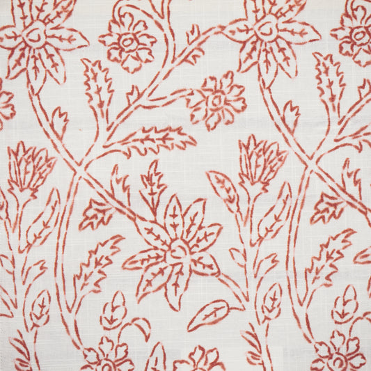 LS3722 Maxwell DRAPERY/MULTI- PATTERN # 722 GRENADINE CT-BITTERSWEET