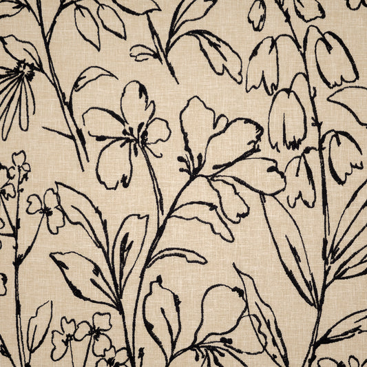 LS5205 Maxwell DRAPERY/MULTI- PATTERN # 205 CARBON CT-MARBLE