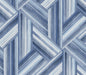 LW50102 Seabrook Designs Living with Art Wallpaper Geo Inlay Denim and Sky Blue