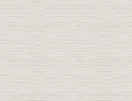 LW50800 Seabrook Designs Living with Art Wallpaper Toweling Faux Linen Winter Fog