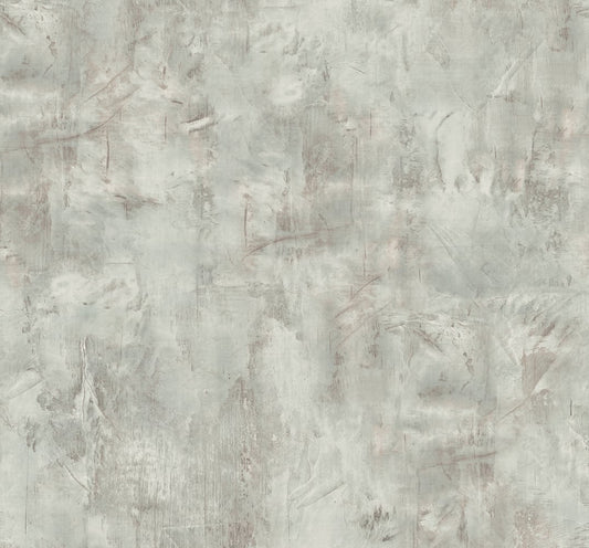 LW51701 Seabrook Designs Living with Art Wallpaper Rustic Stucco Faux Mauve and Icicle