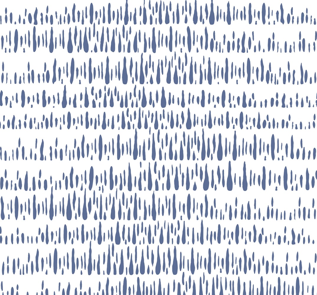 LW51802 Seabrook Designs Living with Art Wallpaper Brush Marks Navy and White
