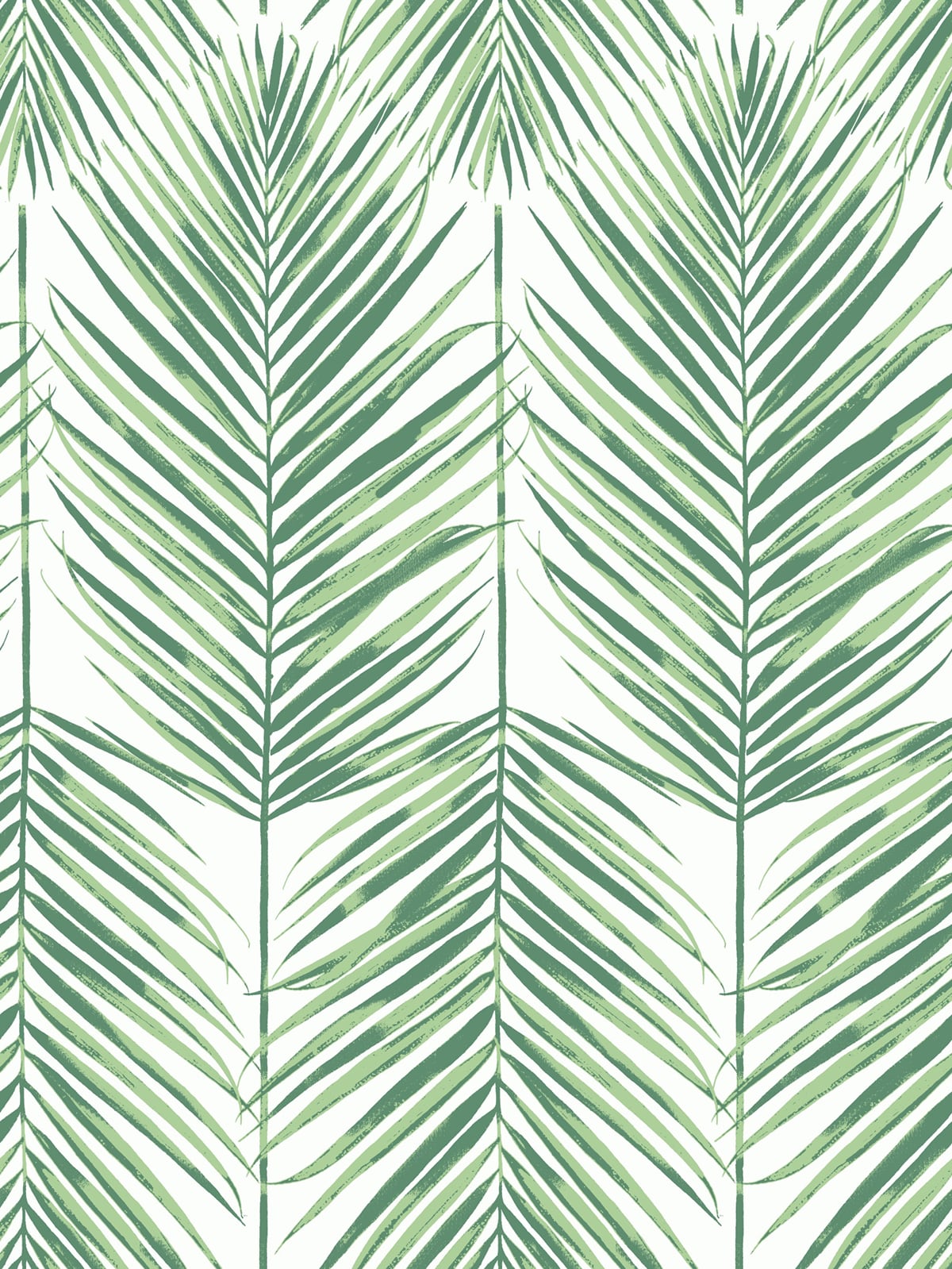 MB30034 Seabrook Designs Beach House Wallpaper Paradise Palm Greenery