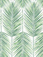 MB30034 Seabrook Designs Beach House Wallpaper Paradise Palm Greenery