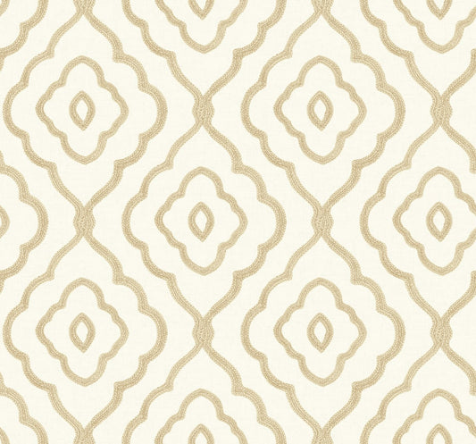 MB30903 Seabrook Designs Beach House Wallpaper Seaside Ogee Sand Dunes