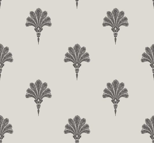 MB31600 Seabrook Designs Beach House Wallpaper Summer Fan Black Sands