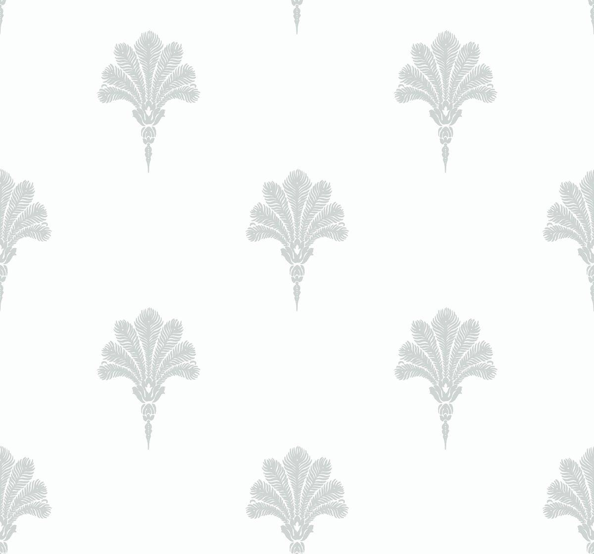 MB31617 Seabrook Designs Beach House Wallpaper Summer Fan Daydream Gray