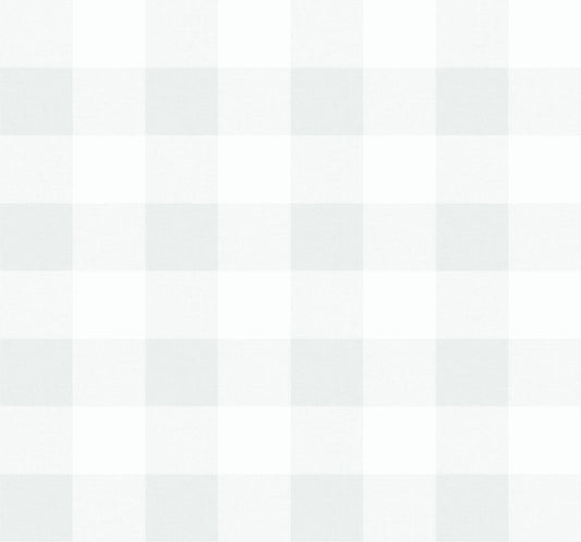 MB31900 Seabrook Designs Beach House Wallpaper Picnic Plaid White Sands