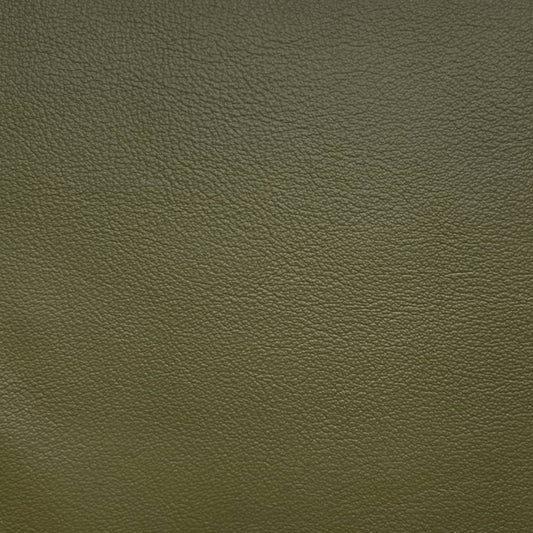 Milano Army Matte,Plain Green Charlotte Fabrics Genuine Leather
